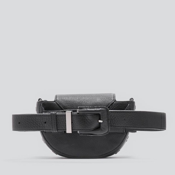 Hammitt🌼NWOT🌼Neil belt bag leather black - Picture 5 of 10